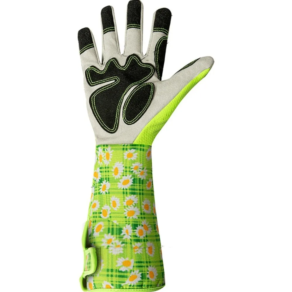 Downypaws Vêtement Pour Le Jardin | - Handschuhe mit schutzmanschetten - grün