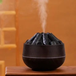 Downypaws - Humidificateur - diffuseur d'arômes à charbon de feu simulé (300ml, 2.3w) Best