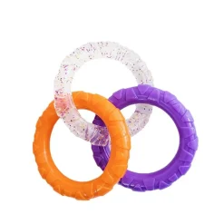 Downypaws Jouets | - Jouet dentaire smile pour chien - taille small d.9 cm