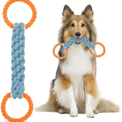 Downypaws - Jouets en corde, jouets de tir à la corde atténuation de l'anxiété, matériau durable, bonne dimension, conception fonctionnelle Discount