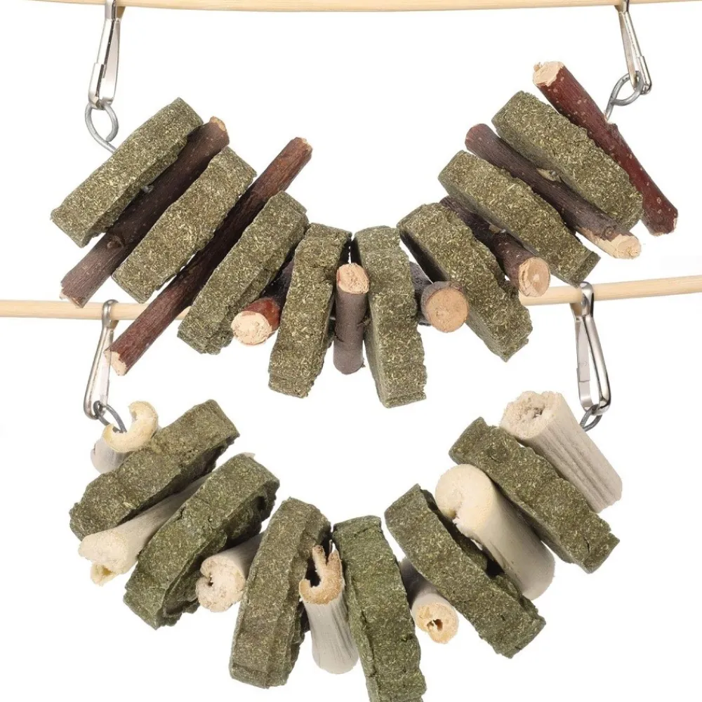Downypaws - Jouets à mâcher - 2 pièces branches de pommier naturel Outlet