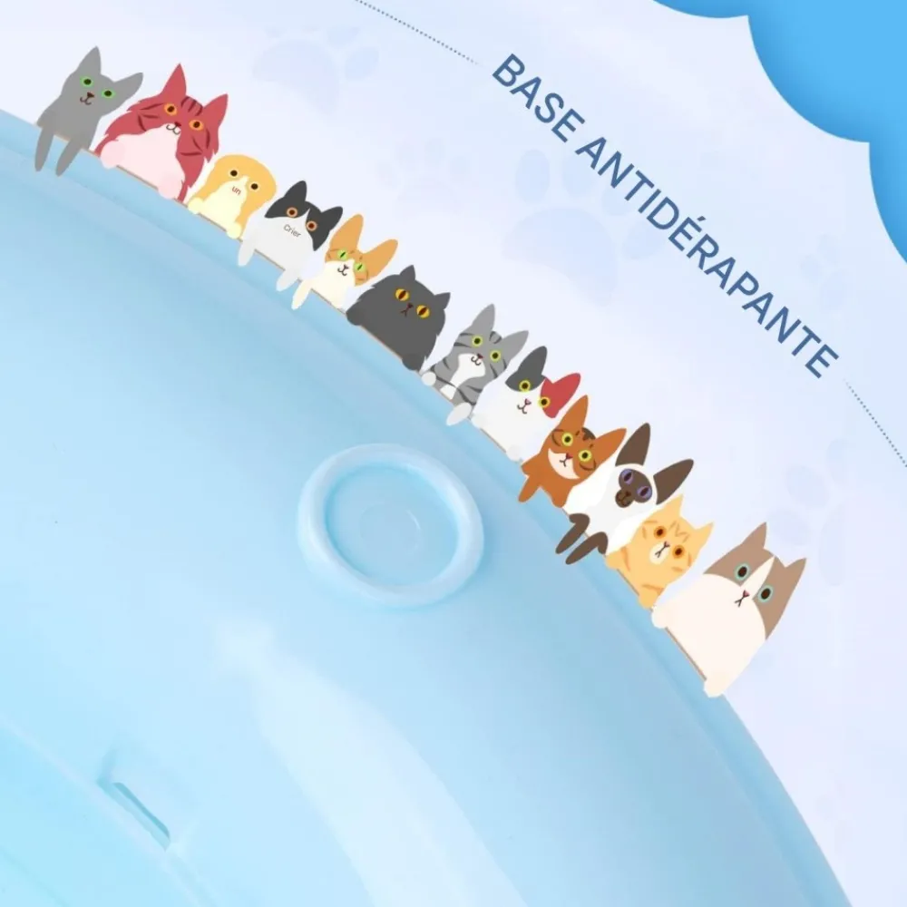 Downypaws - Jouets pour chats-jouets interactifs-avec balles colorées-boule et souris-bleu 3 couches Hot
