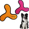 Downypaws Jouets | - Jouets pour chiens-frisbee pour chien boomerang 2 articles-jaune + rouge