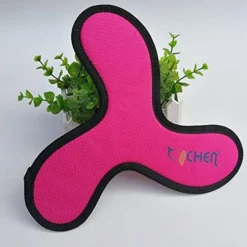 Downypaws Jouets | - Jouets pour chiens-frisbee pour chien boomerang 2 articles-jaune + rouge