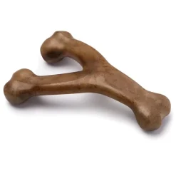 Downypaws - Jouets pour chiens-jouets à mâcher interactifs-jouet en forme d'os-marron foncé 17*13cm Hot