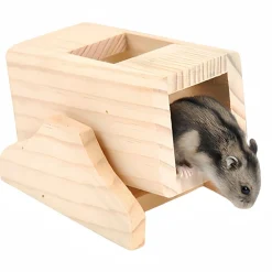 Downypaws - Jouets pour hamsters avec boîtes à bascule et aire de jeux d'escalade New