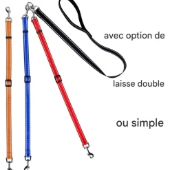Downypaws - Laisse pour chien 3 têtes Clearance