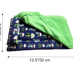 Downypaws - Lit - confortable, chaud, avec oreiller, couverture et housse en peluche