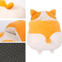Downypaws Niches, Paniers Et Transports | - Lit de chat et de chien style corgi-65*53*12cm