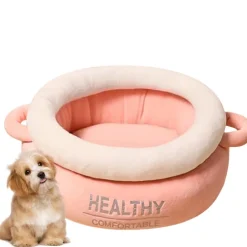 Downypaws - Lit pour chat amovible rose 40*40*18cm Best