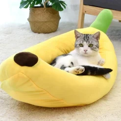 Downypaws - Lit pour chat en forme de banane-70*40*13cm Sale