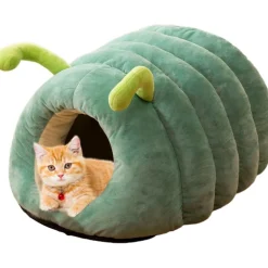 Downypaws Paniers, Transports Et Chatières | - Lit pour chat forme de chenille-(43*33*28) dans 8 catties