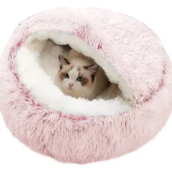 Downypaws - Lit pour chat-panier pour chat peluche 50*50cm Sale