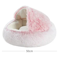 Downypaws - Lit pour chat-panier pour chat peluche 50*50cm Sale