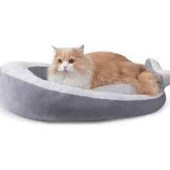 Downypaws Paniers, Transports Et Chatières | - Lit pour chats et chiens appuie-tête en forme de b