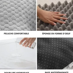 Downypaws - Lit pour chien avec appui-tête Discount