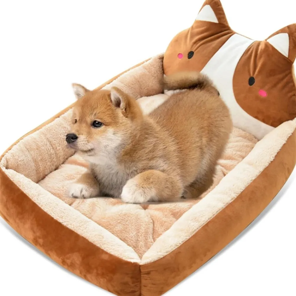 Downypaws - Lit pour chien brun Online
