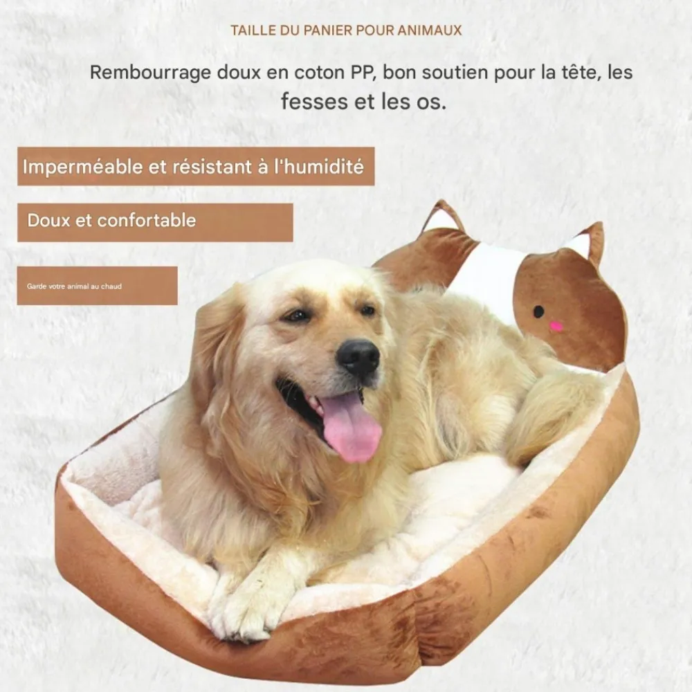 Downypaws - Lit pour chien brun Online