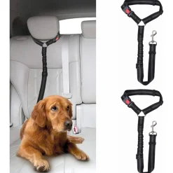 Downypaws - Lot de 2 ceintures de sécurité pour chien Online