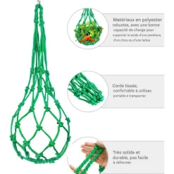 Downypaws - Mangeoire fruits légumes poulet lot 3 60cm Hot