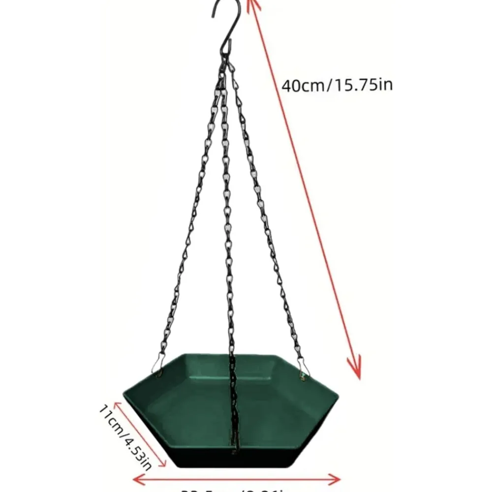 Downypaws - Mangeoire à oiseaux suspendue - forme hexagonale Discount