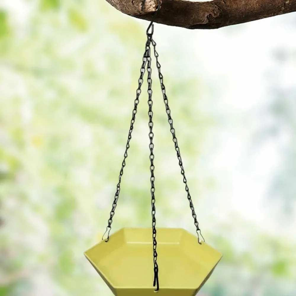 Downypaws - Mangeoire à oiseaux suspendue - forme hexagonale Outlet