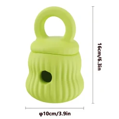Downypaws - Mangeur lent de chien en silicone médical certifié fda vert clair Discount