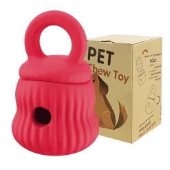 Downypaws Gamelles Et Autres Accessoires | - Mangeur lent de chien en silicone médical certifié fda rouge clair