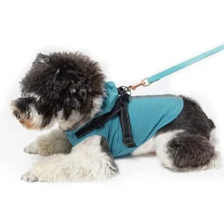 Downypaws Colliers, Laisses Et Vêtements | - Manteau pour chiens-avec harnais-réfléchissant imperméable-vert taille s