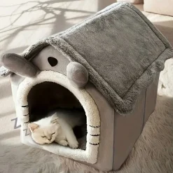Downypaws - Niche Confortable Et Amovible Pour Chats Outlet