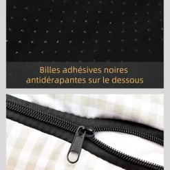 Downypaws - Panier d'hiver pour chiens de petite et moyenne taille - panier , amovible, lavable, imperméable - 60cmx50cmx15cm Hot