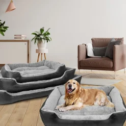 Downypaws - Panier pour chiens de moyenne et grande taille,lavable en machine, confortable et respirant Outlet