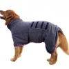 Downypaws Colliers, Laisses Et Vêtements | - Peignoir pour chienabsorption d'eau
