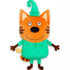 Downypaws Enfants | - Peluche chaton - vêtements verts