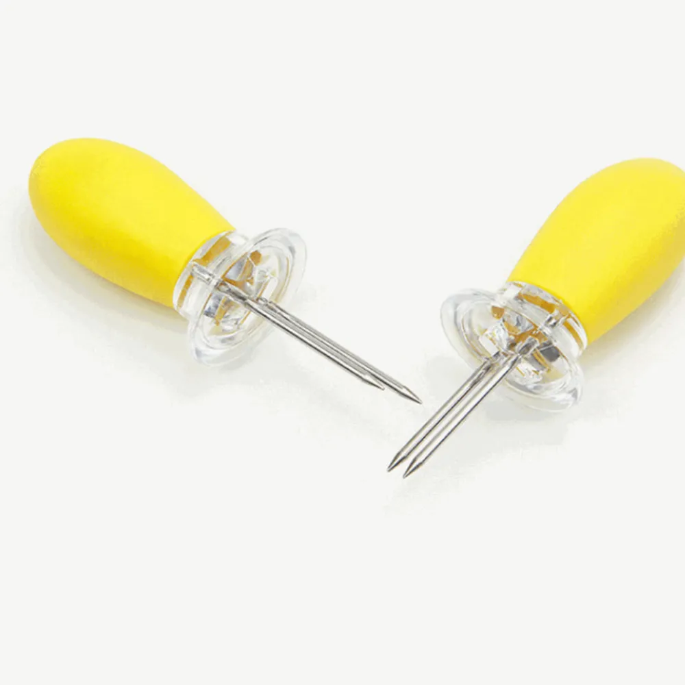 Downypaws - Pinces à maïs en acier inoxydable avec manche isolant-- 8 pièces Hot