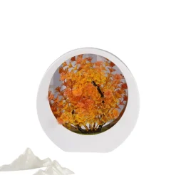 Downypaws - Plantes vertes artificielles fleurs en plastique créatives avec décoration de bureau lumineuse Online