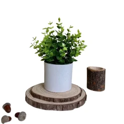 Downypaws Fleurs Et Plantes Artificielles | - Plantes vertes artificielles en pot, gazon artificiel