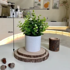 Downypaws Fleurs Et Plantes Artificielles | - Plantes vertes artificielles en pot, gazon artificiel