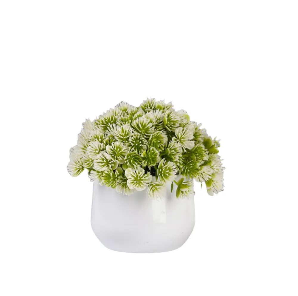 Downypaws Plantes Artificielles | - Plantes vertes artificielles en pot fleurs artificielles komatsu blanches