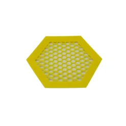Downypaws Apiculture | - Plateau d'eau pour insectes - ruche avec bordure solide flottant jaune