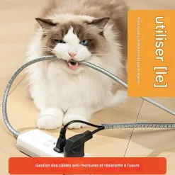 Downypaws - Protecteur de cordon 5m Hot