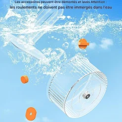 Downypaws - Roue d'exercice pour hamster diamètre 12cm Sale