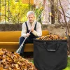 Downypaws Jardinage Écologique | - Sac de compost pliable pour jardin-noir