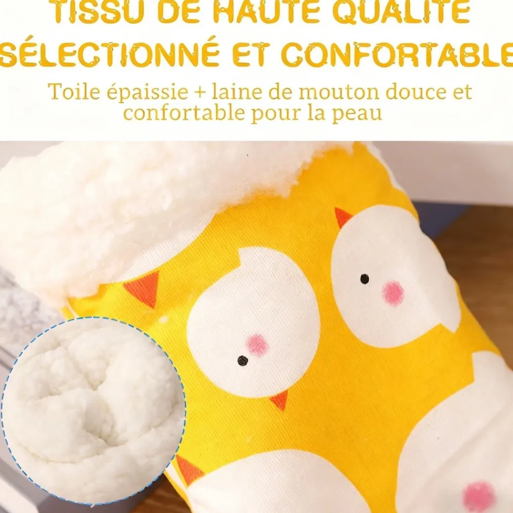 Downypaws - Sac de couchage - doux et chaud pour hamster cochon d’inde petit animal Hot