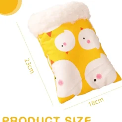 Downypaws - Sac de couchage - doux et chaud pour hamster cochon d’inde petit animal Hot