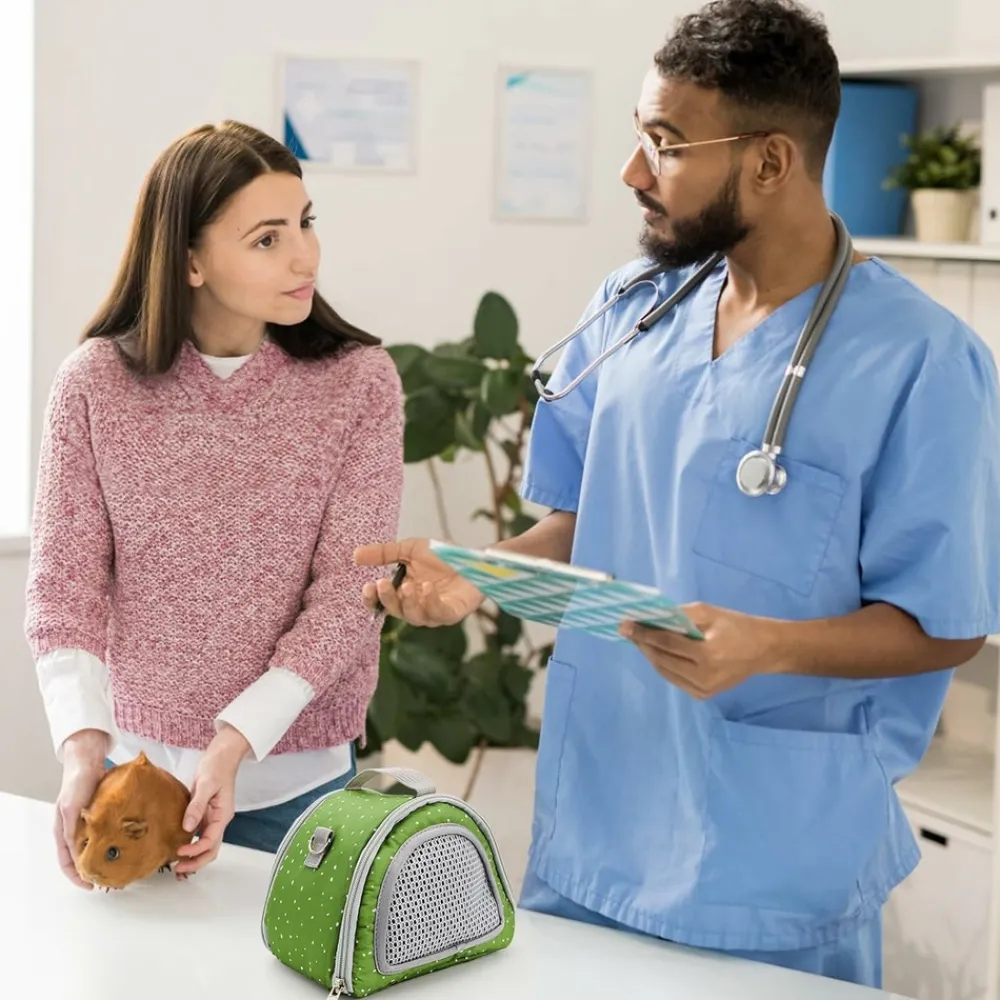 Downypaws - Sac à dos portable pour hamster - respirant et léger Hot