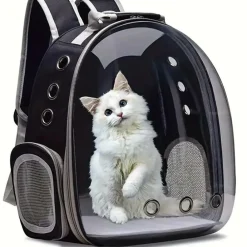 Downypaws - Sac à dos transparent et respirant pour chat Clearance