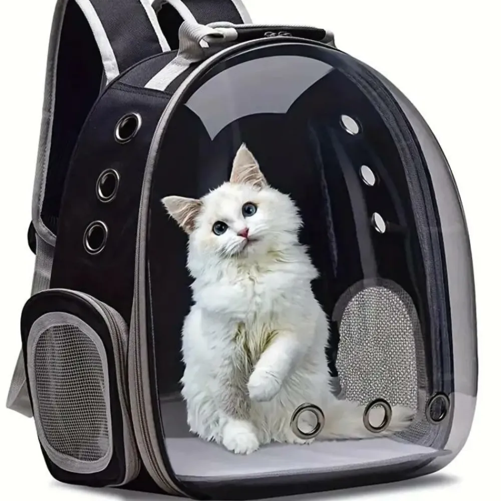 Downypaws - Sac à dos transparent et respirant pour chat Clearance