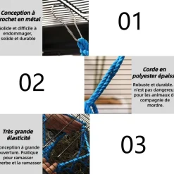 Downypaws Cages Et Accessoires | - Sac à foin - suspendu pour lapin chinchilla cochons d’inde