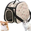 Downypaws - Sac pour chat-sac de transport pliable pour chat et chien-champagne-42*33*28.5cm Hot